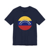 I Stand With Venezuela Jersey Tee - Navy