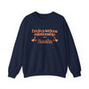I'm In a Serious Relationship with Snacks Sweatshirt - Navy