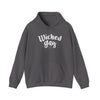 Wicked Gay Sparkle Hoodie - Charcoal
