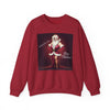 Mary Christmas - Santa in Drag Sweatshirt - Antique Cherry Red