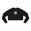 Simple Equality Cropped Sweatshirt - Black Heather