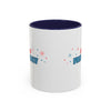 Not Friendly Accent Coffee Mug | Sip with Sass - Navy