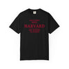Harvard - Educating Minds, Not Bowing to Power T-Shirt - Black