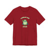 Radical Left Scum Jersey Tee | The Portland Protest Frog Edition - Antique Cherry Red
