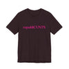 RepubliCUNTS Jersey Tee | Bold & Unapologetic - Oxblood Black