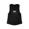 Exist Loudly Scoop Muscle Tank - Black Heather