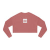 Simple Equality Cropped Sweatshirt - Mauve