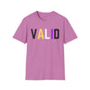 Non-Binary Pride VALID Tee - Show Your Support - Orchid