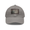 Upside-Down American Flag Dad Hat - Gray