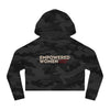 Empowered Women Empower Women Cropped Hoodie - Black Camo