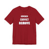 Impeach. Convict. Remove Jersey Tee | Wear the Movement - Antique Cherry Red