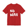 No War Jersey Tee - Red