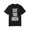 Eat the Rich T-shirt - Oxblood Black