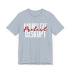 Mobilize, Protest, Disrupt Jersey Tee | Wear the Call to Action - Light Blue