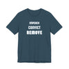 Impeach. Convict. Remove Jersey Tee | Wear the Movement - Deep Teal