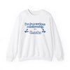 I'm In a Serious Relationship with Snacks Sweatshirt - Heather Cement
