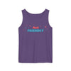 Not Friendly Tank Top - Lilac