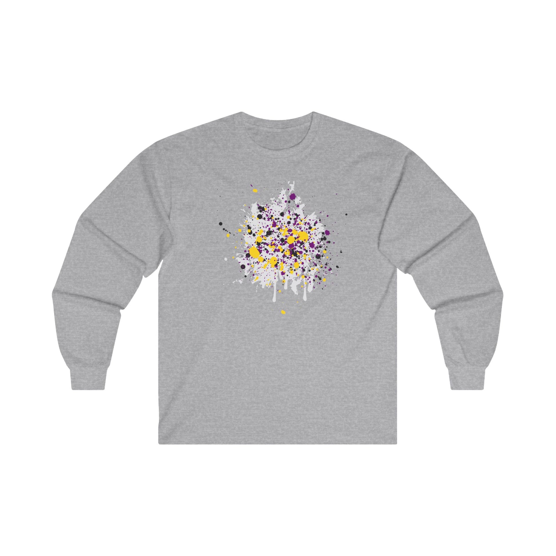 Subtle "Binary is Boring" Inclusive Long Sleeve Tee - empowHERbyHeidi