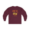 I Want Abs...olutely All the Tacos Long Sleeve T-Shirt - Maroon