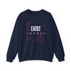 Exist Loudly Sweatshirt - Equality Shirt - Navy