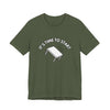 Flipping Tables Tee - Military Green