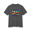 Half Queer Heavyweight Cotton Tee - Faded Black