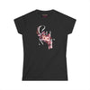 Blooming C*nt Fitted Tee - Black Heather