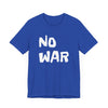 No War Jersey Tee - Royal Blue