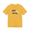 Gay the Pray Away Tee | LGBTQIA+ and Ally Shirt - Heather Yellow