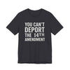 You Can't Deport the 14th Amendment Jersey Tee - Gray