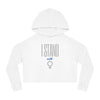 Women's Rights - I Stand With Women Cropped Hoodie - Vintage White