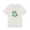 Protest Frog Jersey Tee - Heather Cement