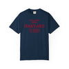 Harvard - Educating Minds, Not Bowing to Power T-Shirt - True Navy