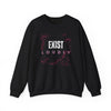 Exist Loudly Sweatshirt - Equality Shirt - Black Heather