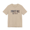 Free DC Protest Jersey Tee - Tan