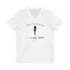 "Patron Saint of Appalachia" V-Neck T-Shirt - White