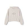 C*nt Cinched Bottom Hoodie - Heather Dust