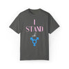 I Stand with Trans Rights T-Shirt - Pepper