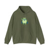 Protest Frog Hoodie - Military Green