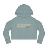 Empowered Women Empower Women Cropped Hoodie - Sage