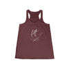 FDT Floral Flowy Tank - Maroon