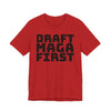 Draft Maga First Jersey Tee - Red