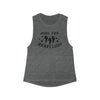 Flowy Join the Rebellion Scoop Muscle Tank - Asphalt Slub
