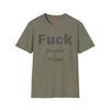 F*ck Donald J Trump Jersey Tee - Military Green