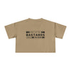 Don't Let the Bastards Grind You Down Crop Tee - Sand