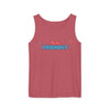 Not Friendly Tank Top - Crimson