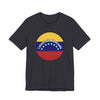 I Stand With Venezuela Jersey Tee - Charcoal