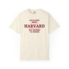 Harvard - Educating Minds, Not Bowing to Power T-Shirt - Ivory