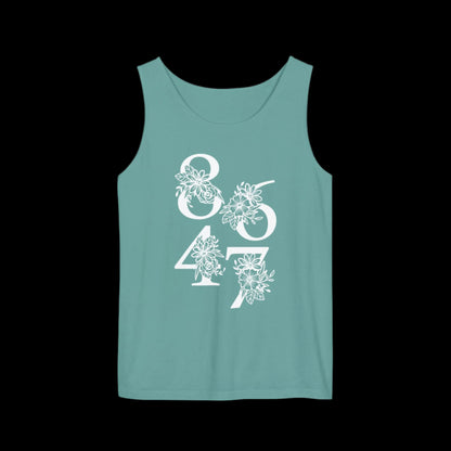 Floral 8647 Cotton Tank Top - empowHERbyHeidi
