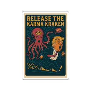 Release the Karma Kraken Stickers - empowHERbyHeidi